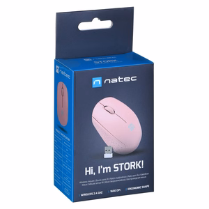NATEC STORK pele mājas RF bezvadu + USB Type-A optiskā 1600 DPI