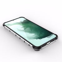 Honeycomb viedtālruņa apvalks Samsung Galaxy S23+ bruņots hibrīda pārsegs melns