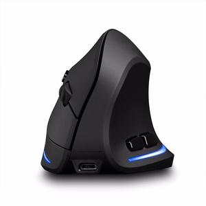 MEDIA-TECH VERTIC RF MT1123 Wireless vertical mouse RF 2400 DPI melns