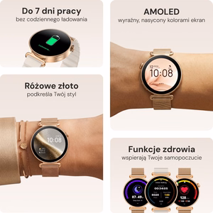 Forever smartwatch Rosadust SB-380 rosegold