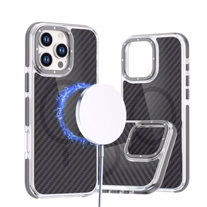 Case for Xiaomi Redmi Note 15 PRO 5G Fiber comapitble with MagSafe grey