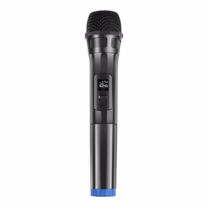 PULUZ PU628B bezvadu dinamiskais UHF mikrofons 3.5mm (melns)