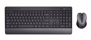 Trust Trezo tastatūra ar peli bezvadu RF QWERTY US English melna