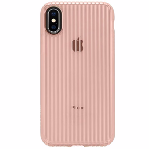 Incase Protective Guard vāciņš ierīcei iPhone XS / X, rozā zelta krāsā