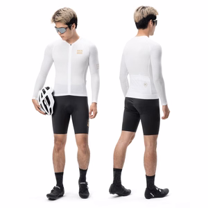 Rockbros YDCX008 Diamond Long Sleeve Cycling Jersey Size XS - White