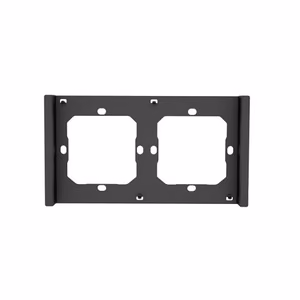 Frame for switch M5 80 double 2-fold SONOFF M5-2C-80-F (graphite/black)