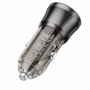 Car charger Borofone BZ25 38W USB-C/USB-A black