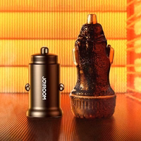 Automašīnas turētājs Joyroom "JR-CCN06" melns 30W (2xPD)