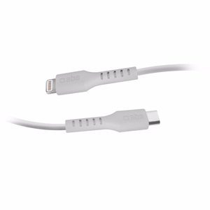 SBS TECABLELIGTC2W USB-C - Lightning Cable 2 m - White