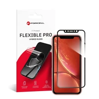 Forcell elastīgais nano stikls 5D iPhone Xr/11 melns