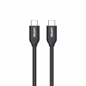 Unitek C14059BK USB kabelis 2 m USB C melns