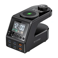 Blitzwolf BW-FW10 modinātājs ar lādētāju 2xUSB-A, 4xUSB-C, 240W