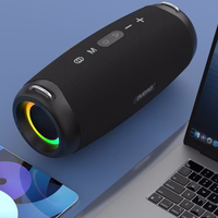 Dudao Y21Pro Bezvadu Skaļrunis with RGB Backlight Bluetooth 5.3 - melns