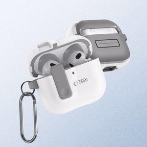 Tech-Protect Slim Hook Чехол для AirPods 4 - белый