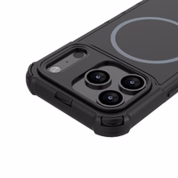 Defender 2in1 Mag maciņš for iPhone 17 Pro Max 6,9" melns