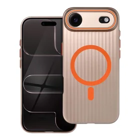 Viedtālruņa apvalks SIMPLY ar MagSafe saderīgs iPhone 17 Air titanium desert