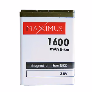 Аккумулятор MAXXIMUS SAM S5830 1600mAh