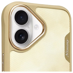 Nimmy Lielās acis mājdzīvnieks 2.0 Kaķa viedtālruņa apvalks iPhone 16 - zaļš