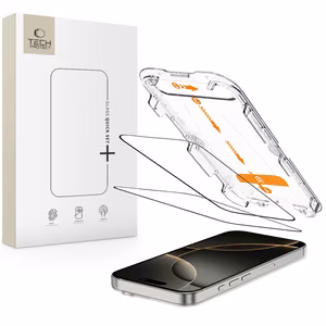 Tech-Protect Quick Set+ 2 gabalu rūdītā stikla komplekts iPhone 16 Pro
