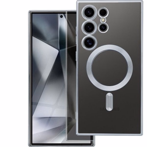 Telefona maciņš "Electro Mag Cover" Samsung S938 S25 Ultra sudrabs