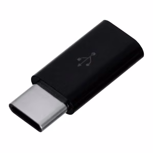 Savio AK-31 / B kabeļa saskarnes adapteris Micro USB USB 3.1 Typ C melns