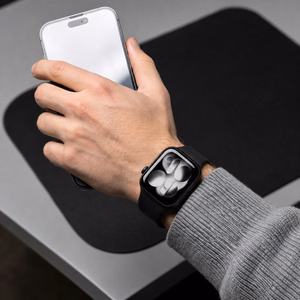 Tech-Protect silikona siksniņa Apple Watch 44 / 45 / 46 / 49 mm, melna