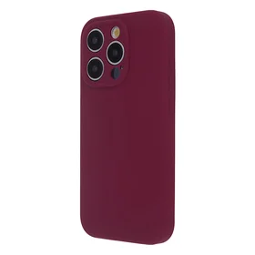 Mīksts pieskārienu Mag apvalks iPhone 12 6,1" bordo