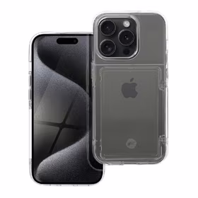 Maciņš Forcell F-PROTECT priekš iPhone 15 Pro caurspīdīgs
