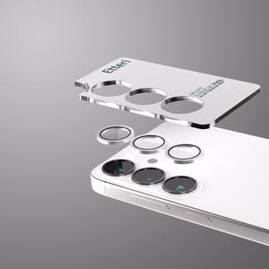 Etteri kameras objektīva aizsargs Samsung Galaxy S26 sudrabains