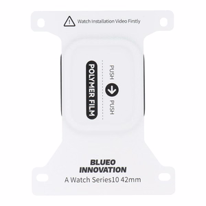 5D Mr. Monkey Aizsargstikls - Apple Watch 10/11 42MM melns (Strong HD)