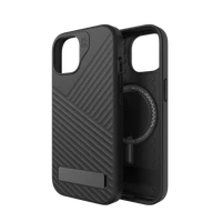 ZAGG Denali Snap KS MagSafe viedtālruņa apvalks ar statīvu iPhone 15 / 14 / 13 - Melns