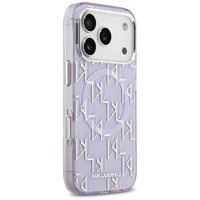 Karl Lagerfeld IML KL Monogramma Magnētiskais apvalks iPhone 17 Pro Max - violets