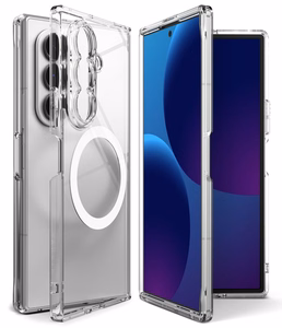 Ringke Fusion Magnetic MagSafe maciņš Samsung Galaxy Z Fold 8 Ultra, caurspīdīgs