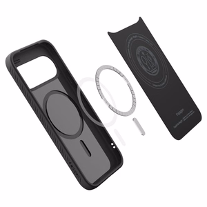 Spigen Liquid Air Mag MagSafe maciņš, paredzēts Google Pixel 11, matēti melns