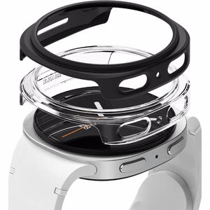 Ringke Slim 2 komplekts viedtālruņa apvalks Samsung Galaxy Watch 8 40mm - caurspīdīgs-melns