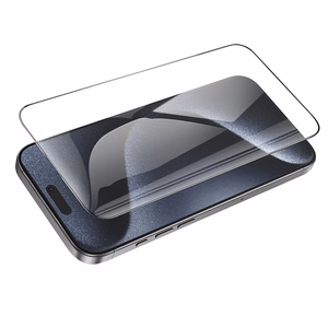 HOCO aizsargstikls HD 5D Guardian shield (komplekts 10-in-1) paredzēts iPhone 16 Pro / 17 / 17 Pro melns (G14)