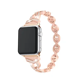 Apple Watch siksnas cilpa (f) 42/44/45 dizains 3 - rozā