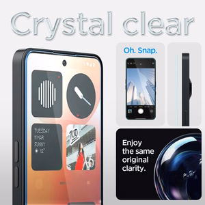 Aizsargstikls Spigen Glas.tR EZ Fit Tempered Glass Nothing Phone 3A / 3A Pro - caurspīdīgs