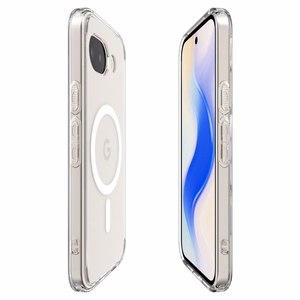 SPIGEN ULTRA HIBRĪDA MAGSAFE GOOGLE PIXEL 10A CAURSPĪDĪGS/BALTS