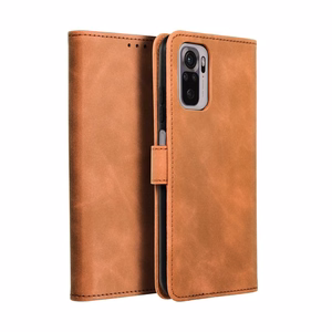 TENDER grāmatas tipa viedtālruņa apvalks XIAOMI Redmi Note 11 Pro / 11 Pro 5G brūns