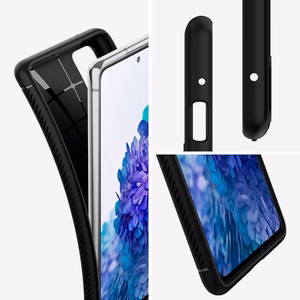 Spigen Rugged Armor viedtālruņa apvalks Samsung Galaxy S20 FE - matēts melns