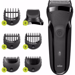Braun Series 3 300BT – cordless electric shaver, up to 30 min, NiMH, black