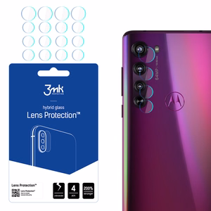 3mk Lens Protection – kameras objektīva aizsargs modelim Motorola Edge 5G