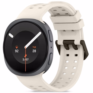 Tech-Protect Silicone Air siksniņa modelim Samsung Galaxy Watch 40/44/46 mm – bēša