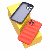 Magic Shield viedtālruņa apvalks iPhone 12 Pro Max elastīgs bruņu tumši zilas krāsas vāks