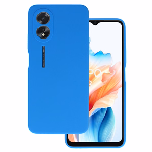 Silicone Lite viedtālruņa apvalks Oppo A38 4G zila krāsa
