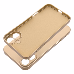 METALLIC viedtālruņa apvalks IPHONE 16 Plus zeltains