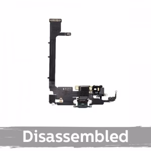 Charging Port Compatible With Apple iPhone 11 Pro Max with Flex / Matte Green / (Disassembled)