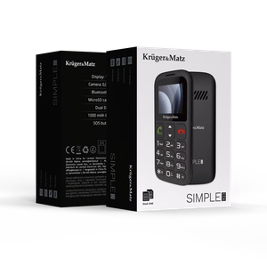 Kruger&Matz Simple 923 GSM tālrunis senioriem
