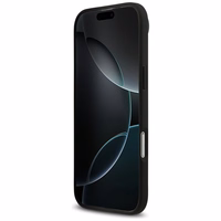 Mercedes Ādas Vintage Logo Magnētiskais Viedtālruņa apvalks iPhone Air - Melns